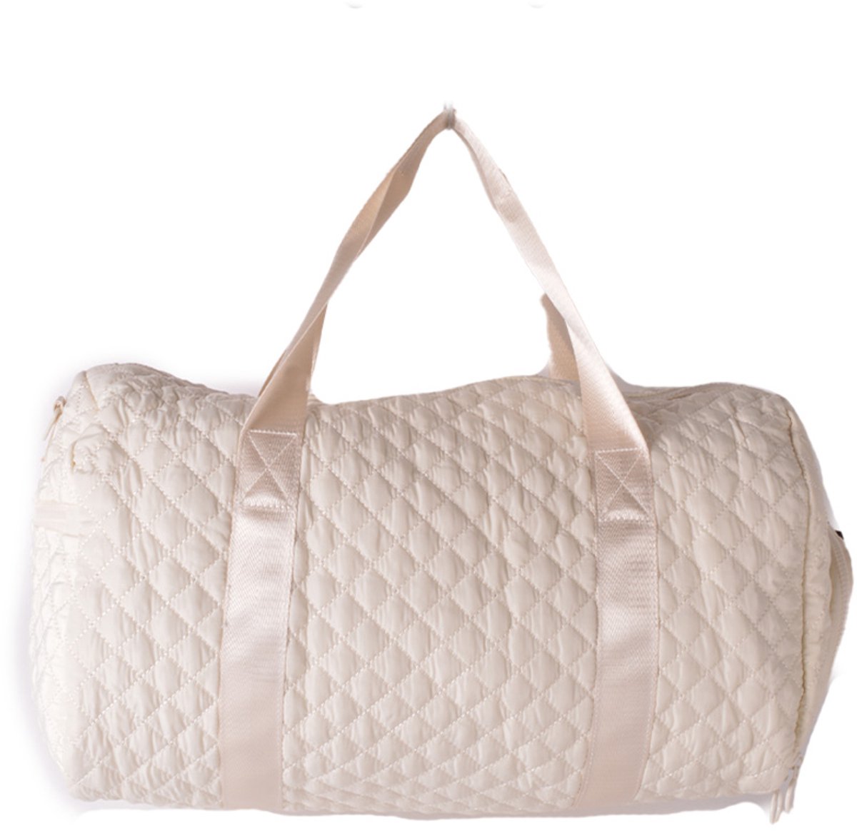 Giuliano nylon weekendtas Yara - Beige - Gestikt - Schoenvak