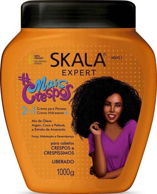 Skala Mais Crespos More Curls 2 in 1 Treatment Cream 1000g