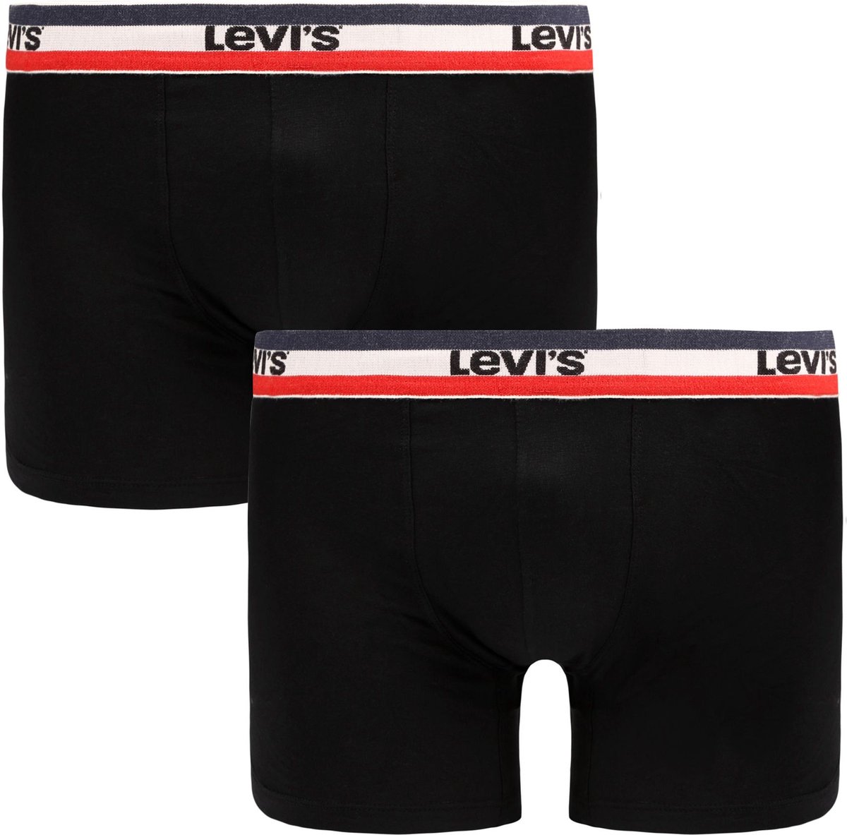 Levi's Brief Boxershorts 2-Pack Zwart - Maat L - Heren