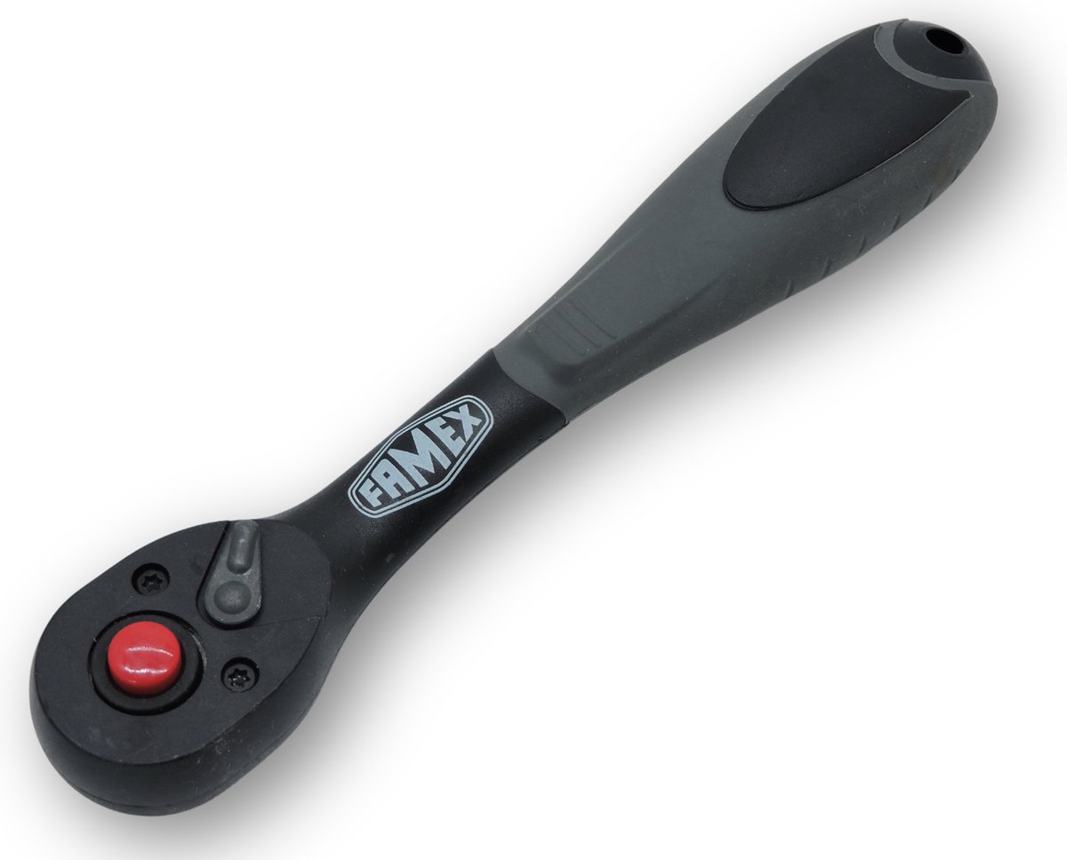 FAMEX 10663 Super Fijnvertande Ratelsleutel, 10 mm (3/8 inch) aandrijving, 72 tanden