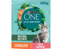 ONE DUAL NATURE 8x 650G STERILISED ZALM