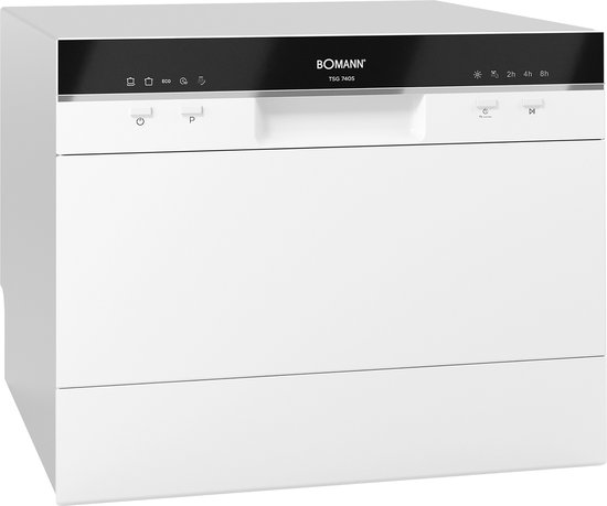 Bomann TSG 7405- mini vaatwasser – wit