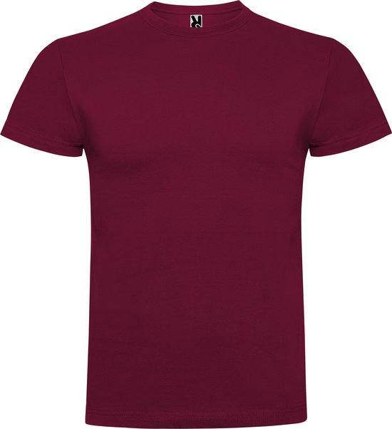 2 Pack Donker Rood t-shirts Roly Braco 180 gram Premium maat XXL
