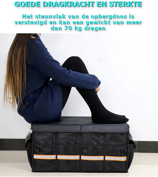 URAQT Auto-organizer, opvouwbare kofferbakorganizer