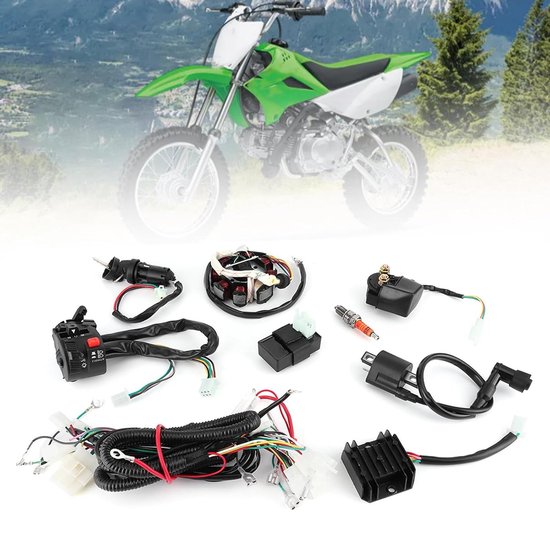 Kit Cablaggio ATV Per 150CC-300CC - Statore CDI, Bobina, Candela E Accessori - Foto 8