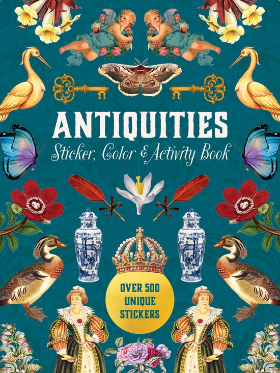 Sticker Activity Deluxe Editions- Antiquities Sticker, Color ... - cover