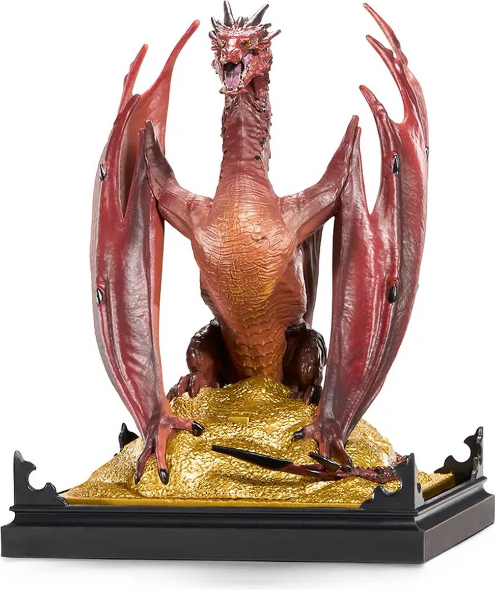 Noble Collection Lord of the Rings Diorama Figure Smaug 17 cm Beeld