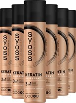 Syoss Keratin Hair Spray 6x300 ml Pack économique