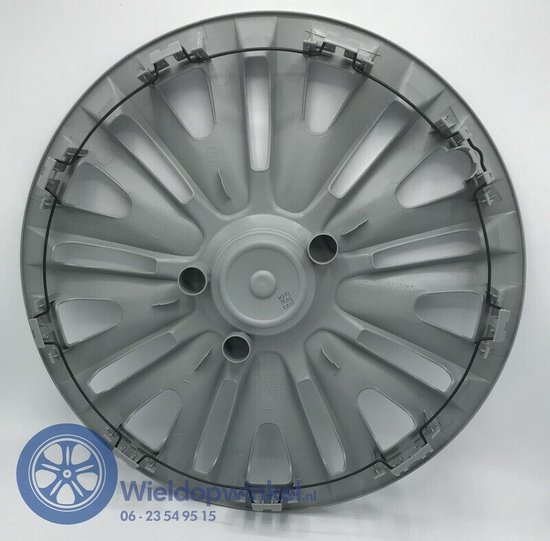 Volkswagen Lot De 4 Enjoliveurs 15" Argent Brillant - Référence 5H0071455UWP