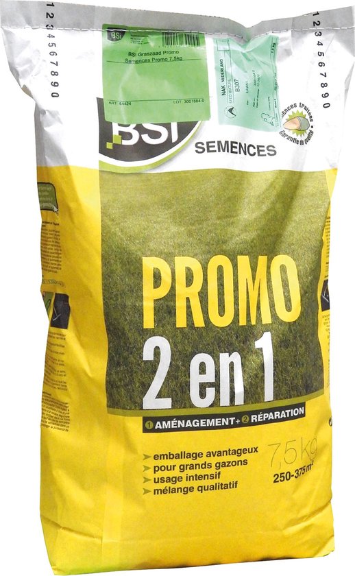 Mow Saver - 15 kg /- 750 m² - Graszaad Voor Gazon Met Robotmaaier Mow Saver - 15 kg /- 750 m² - Graszaad Voor Gazon Met Robotmaaier