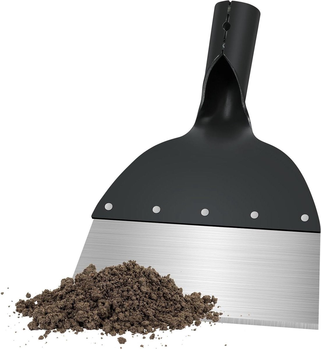 Multifunctionele stalen tuinreinigingsschop - onkruidverwijderaar en wieden voor boerderij - 21 inch .