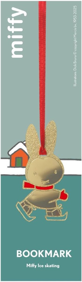 Nijntje schaats boekenlegger - Pluto Design