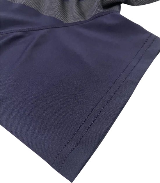 T-shirt de sport Livano pour homme - Sport - Fitness - T-shirt de compression - T-shirt correcteur - Vêtements de Vêtements de sport - Homme - Blauw - 2 pièces - XL