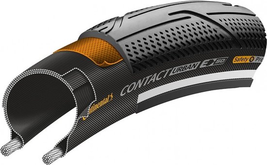 Continental Buitenband Contact Urban 28 X 1 3/8 X 1 5/8 (37-622) Zwart van Continental — afbeelding 3