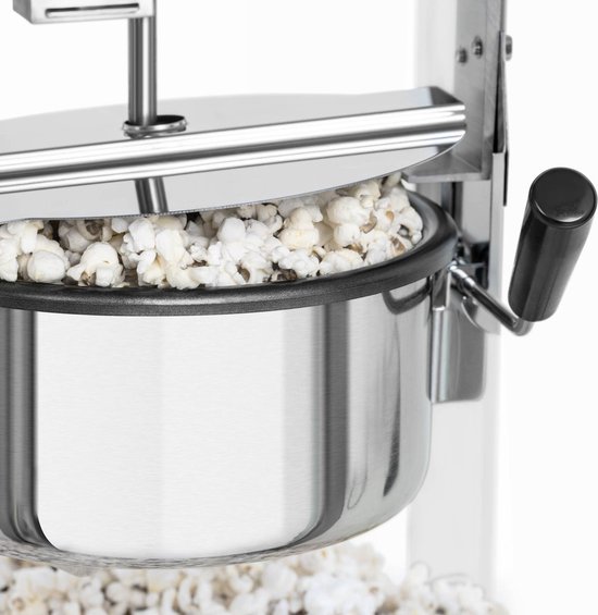 Popcornmachine - wit en goud - Royal Catering — afbeelding 4