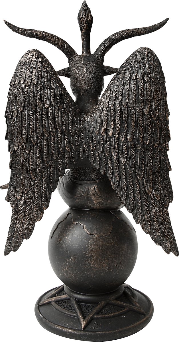 Nemesis Now Laverne donker zwart grotesk waterspuwer beeldje, 13cm
