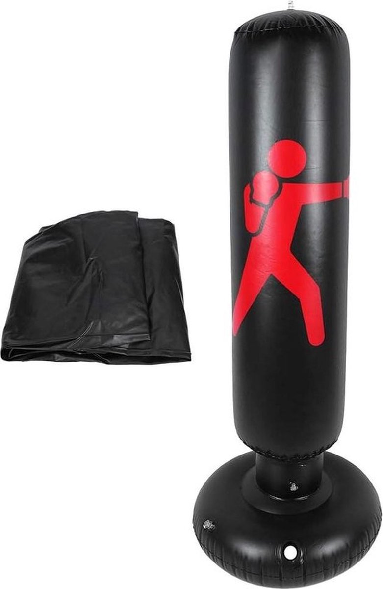 Grootte 160 cm Bokszak Punching Ball Zandzak van PVC - Boksen Kinderen Decompressiespeelgoed