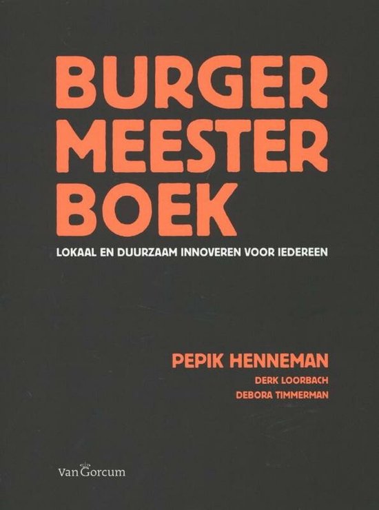 Burgermeesterboek - cover