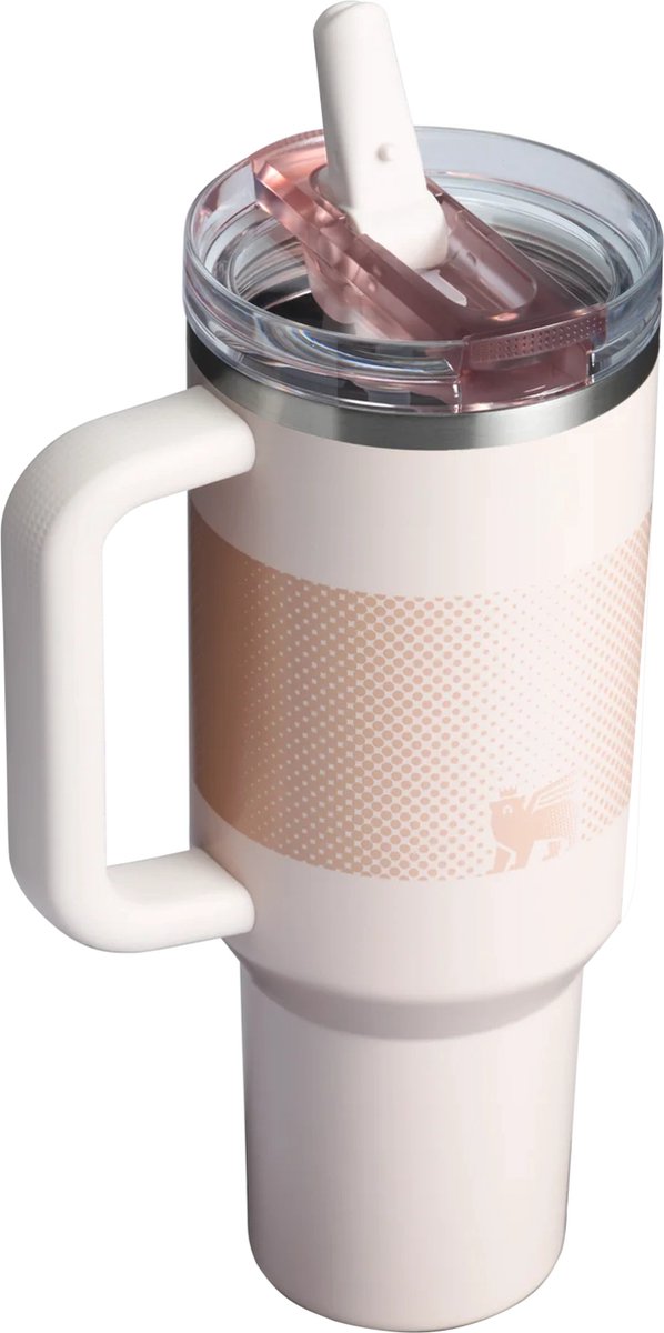 Stanley Quencher ProTour Flip Straw Tumbler - Rose Quartz Fade - 1.2L - RVS - Stanley Cup met Rietje en Handvat - Thermosbeker - Thermosfles - Beker - Drinkbeker - Drinkfles - Fles - Koffiebeker To Go - Mug - Waterfles – foto 2