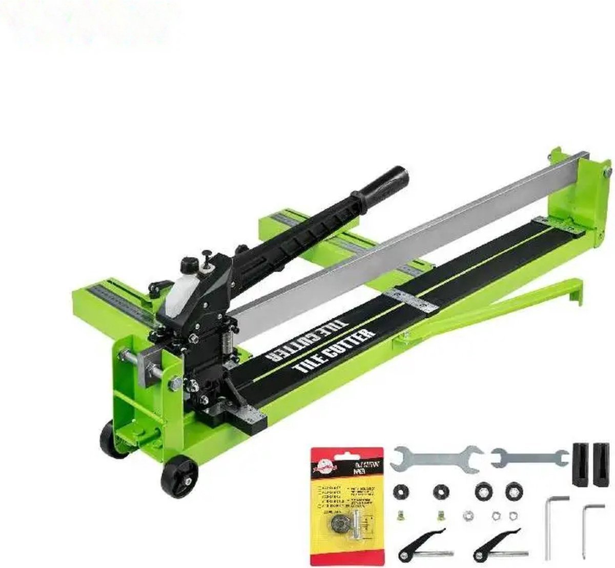 Tegelsnijder - Infrarood Laser - Handmatige Tegelsnijder - 800 mm Breedte - Groen