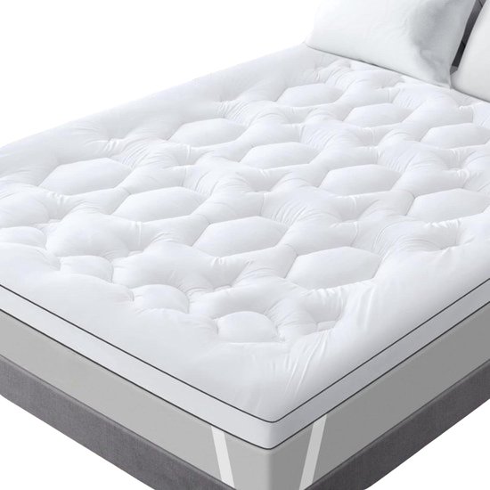 Procave matras 100% katoen, natuurlijke matrasbeschermer ademend, hoogwaardige moltonoplage als matrasbescherming, premium kwaliteit Made in Germany 90x200 cm