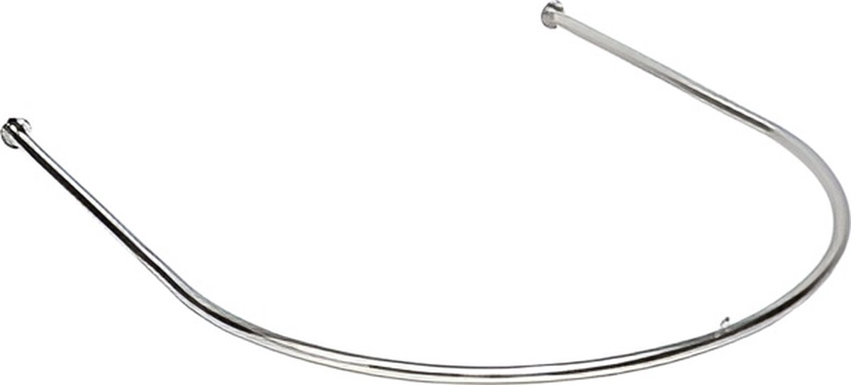 Paskamer C-model Chrome/Used look (frame zonder gordijnen)