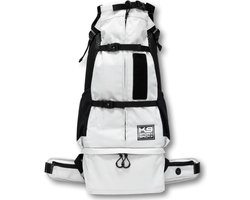 K9 Sport Sack Knavigate - LARGE - Lichtgrijs - Hondenrugzak - draagtas