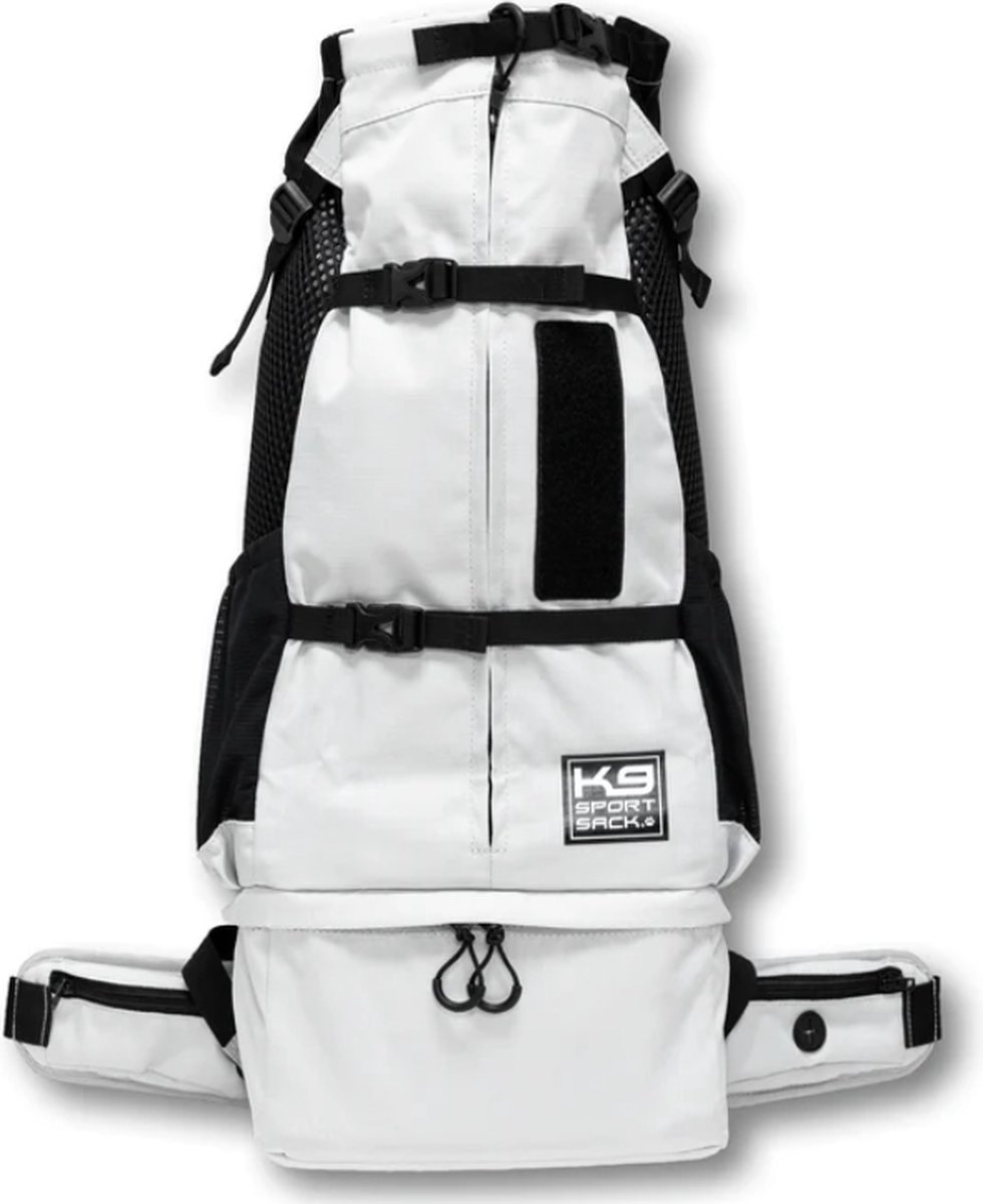 K9 Sport Sack Knavigate - LARGE - Lichtgrijs - Hondenrugzak - draagtas