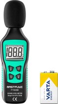 JeBo® - Decibelmeter - Geluidsmeter - dB Meter - Geluidsniveaumeter - Profesionele Decibel Meter - 30dB - 130dB - Digitaal - Nauwkeurig 1.5 dB - Inclusief batterij en JEBO E-book