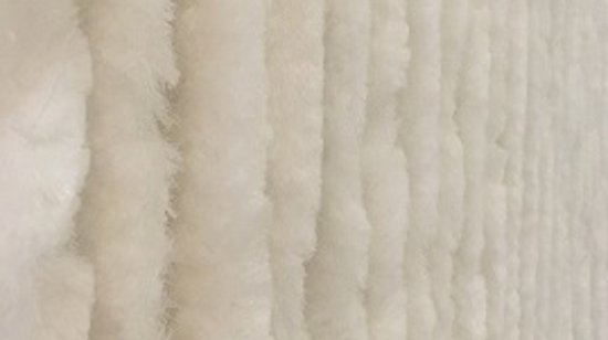 Vliegengordijn Kattenstaart 90x220 cm Wit van Merkloos — afbeelding 2