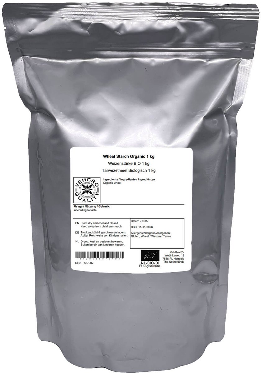 Tarwezetmeel - 1 Kg - VehGro