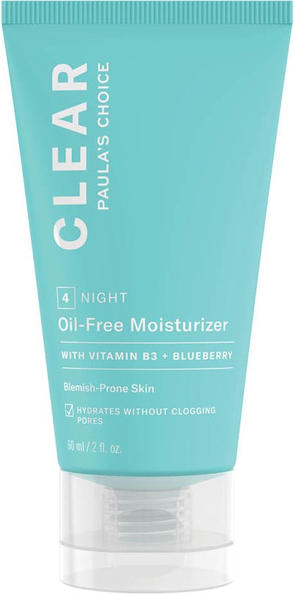 Paula's Choice Clear Oil Free Nachtcrème - Acne Gevoelige Huid - 60 ml