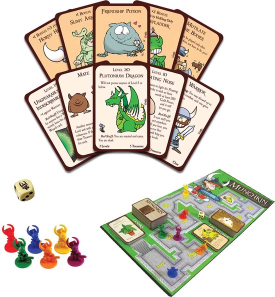 Munchkin 3 De Onfortuynlijke Theoloog - Uitbreiding - Kaartspel | Games