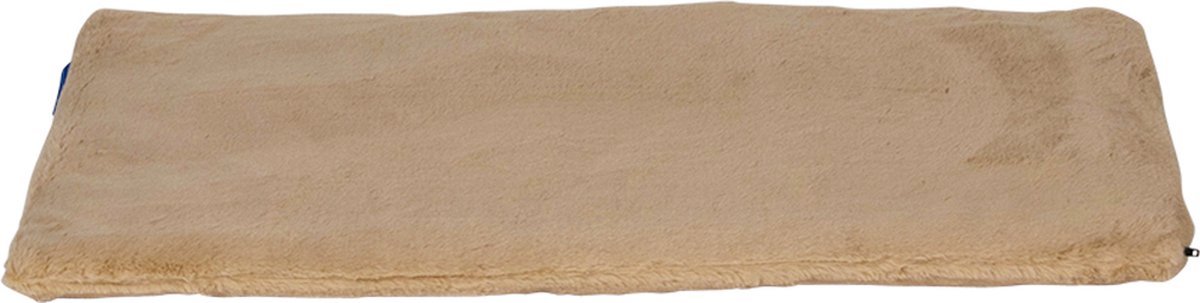 Animal Boulevard Ab10248 - Manden En Kussens - Hond - Ab Benchkussen Met Rits Plush Beige-xl 104x68cm - Maat: Xl