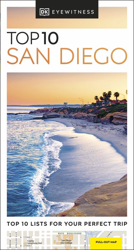 Pocket Travel Guide- DK Top 10 San Diego - cover
