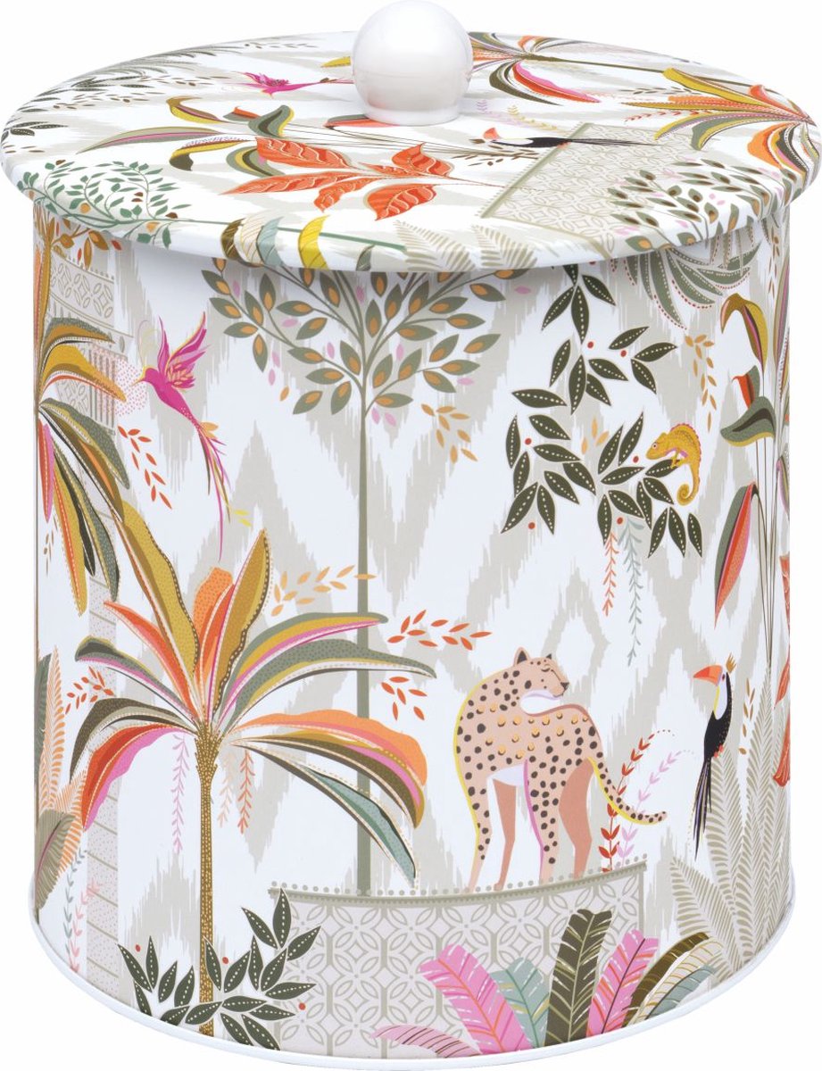 Sara Miller - Vershouddoos - Bewaarblik - Rond - Palm Garden