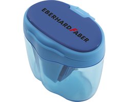 Eberhard Faber puntenslijper - 3-gaats - blauw - EF-585149