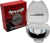 CREATE PERFORMANCE - Protège-dents - Boxe - Kickboxing - Rugby - Hockey - Protège-dents - Zwart avec Wit - Boîte de rangement incluse