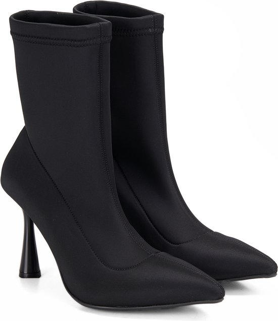 DESA Bottes Textiles Noir Femme Astuce de chaussure: pointu Taille: 39 EU