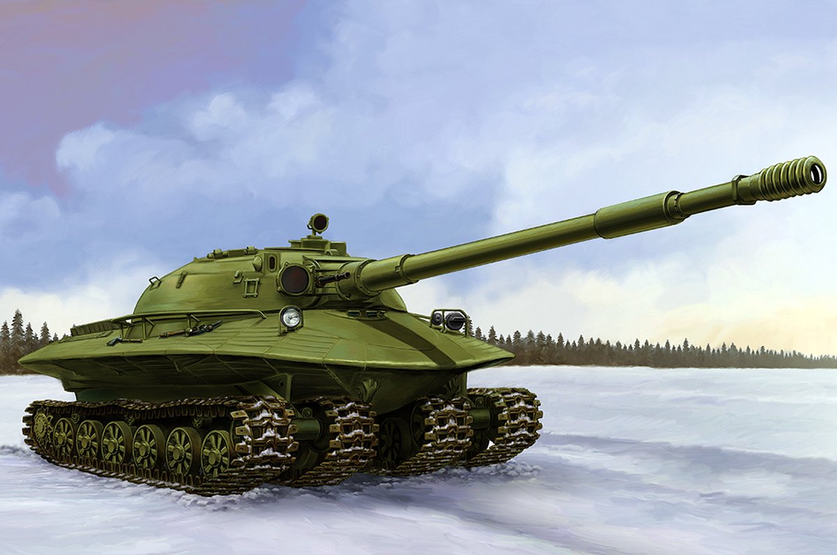 HobbyBoss Modelbouwpakket Militaire voertuigen - 80158 Soviet Object 279 - Tank Plastic - 1:35 - Modelbouw