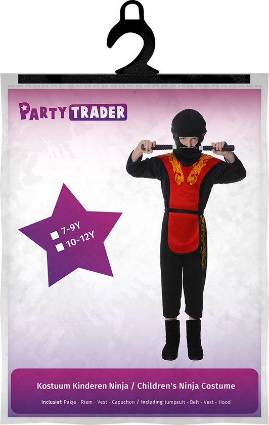 Déguisements Enfants - Ninja - Robe de soirée - 7 à 9 ans