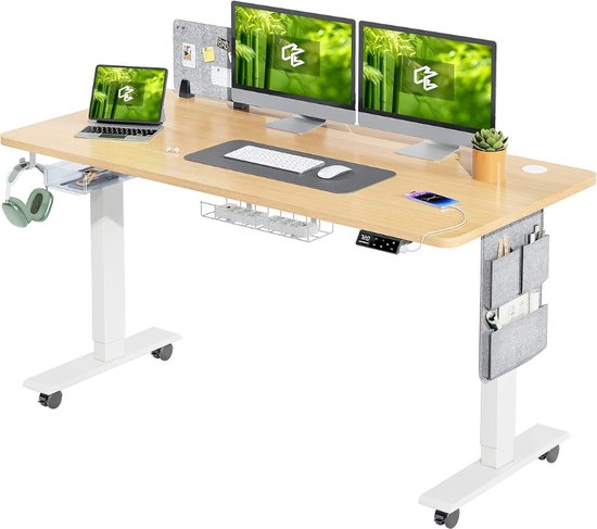 VDD Gaming - Bureau - Game Desk - Zit Sta Bureau - Elektrisch In Hoogte Verstelbaar Zit Sta Bureau Game Bureau Gaming Desk Computer Tafel 160 X 75 Cm Zwarte Maximale Hoogte 117 Cm VDD Gaming - Bureau - Game Desk - Zit Sta Bureau - Elektrisch In Hoogte Verstelbaar Zit Sta Bureau Game Bureau Gaming Desk Computer Tafel 160 X 75 Cm Zwarte Maximale Hoogte 117 Cm