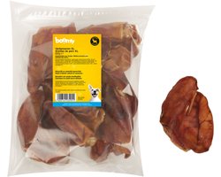 Boomy - Varkensoren XL - Natuurlijke hondensnacks - Gedroogde vleessnacks voor honden - Kauwsnacks hond - Kauwstaaf hond - 600g