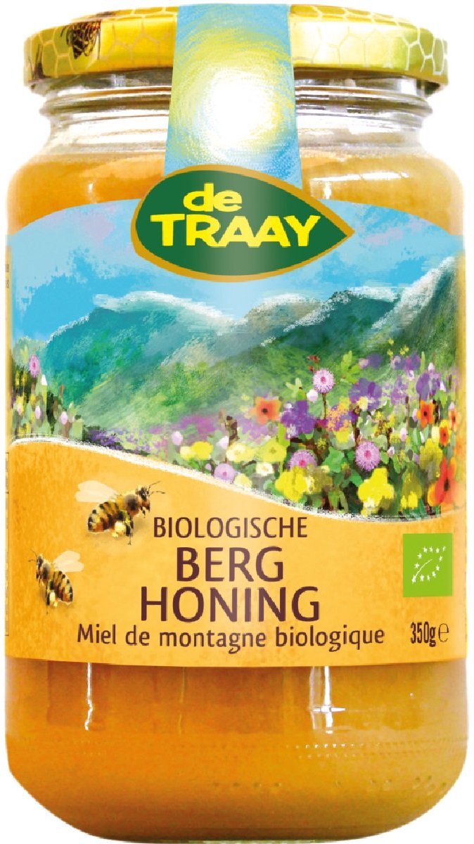 Traay Berg honing eko bio 350 Gram