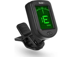 Boeste Digitale Gitaartuner met LCD Display - 360° Draaibaar & Clip-On - Professionele Stemapparaat voor Akoestische & Elektrische Gitaar Boeste Digitale Gitaartuner met LCD Display - 360° Draaibaar & Clip-On - Professionele Stemapparaat voor Akoestische & Elektrische Gitaar