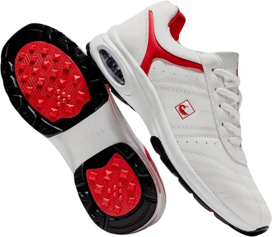 Bovista Golfschoenen Heren - Sneakers - Golfkleding - Golfschoenen Antislip - Waterdicht - Golfen - Rood 40 van Merkloos — afbeelding 3