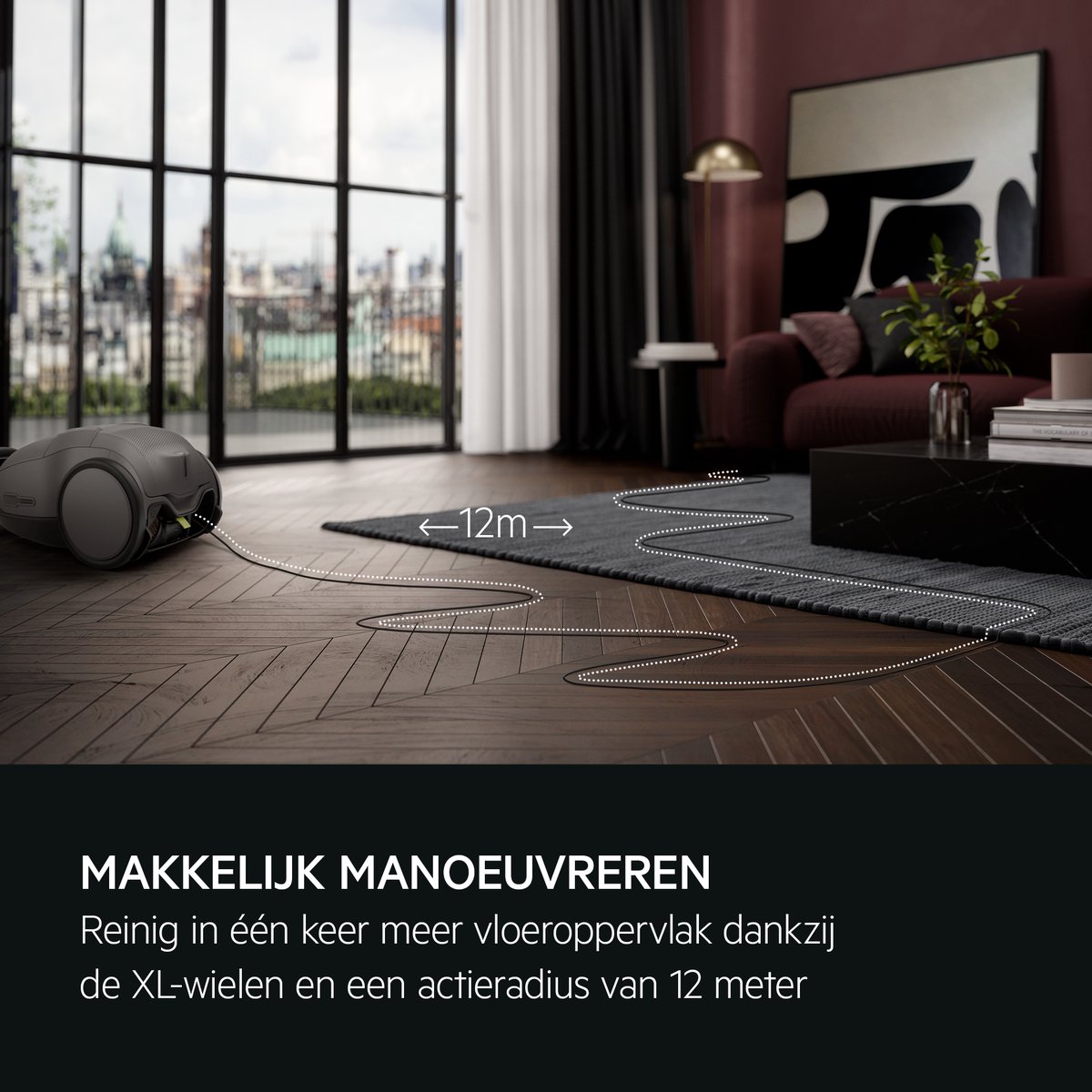 AEG AB81A2DG 8000 serie - Stofzuiger met zak - Granite Grey - Hepa 13 — afbeelding 7