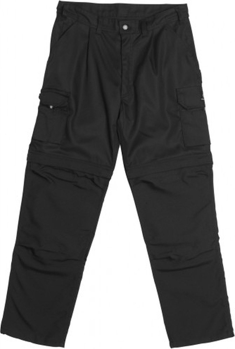MASCOT BROEK Afritsbare werkbroek CADIZ ZWART | 56