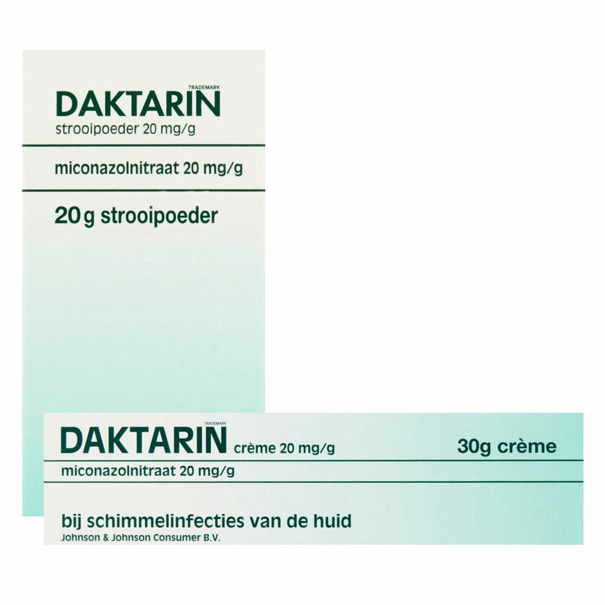 Goedkoopste Daktarin Crème 30gr Daktarin Strooipoeder 20gr Pakket