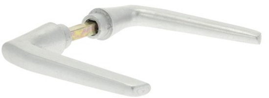 Deurkruk duim aluminium